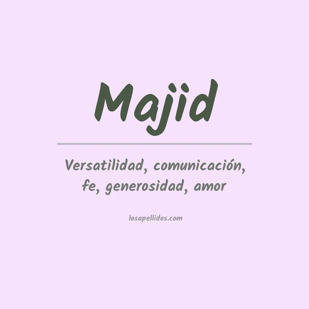 Apellido Majid