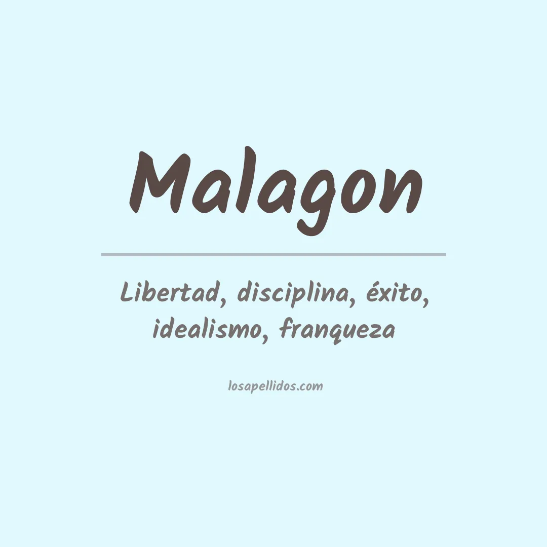 Apellido Malagón