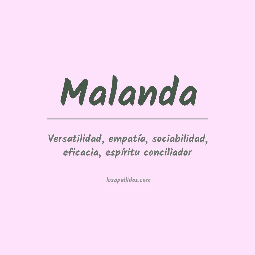Apellido Malanda