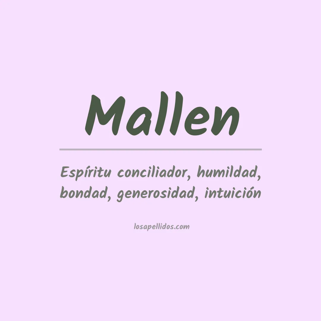 Apellido Mallén
