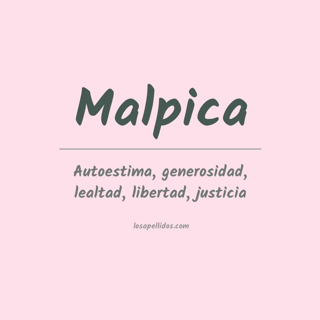 Apellido Malpica