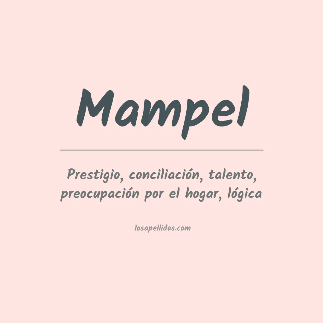 Apellido Mampel