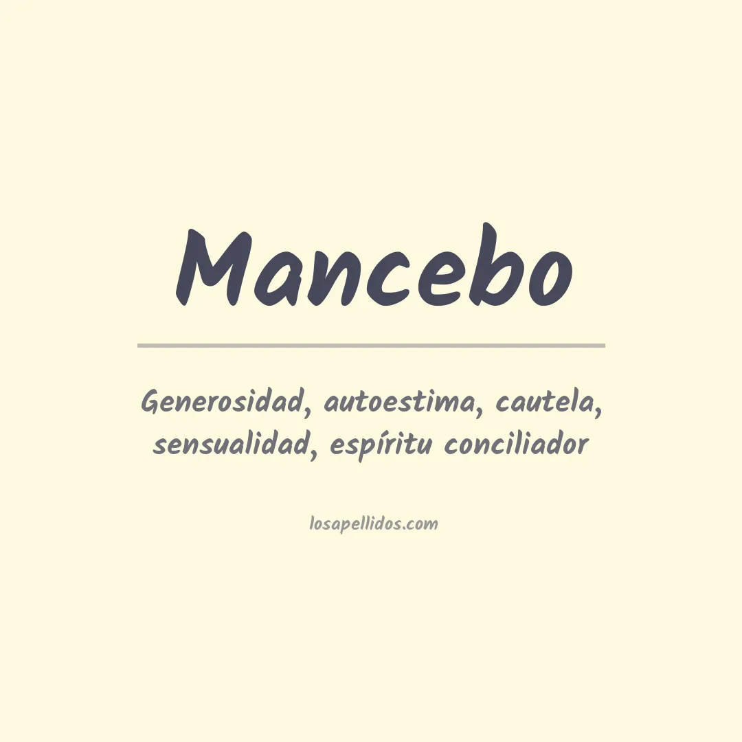 Apellido Mancebo