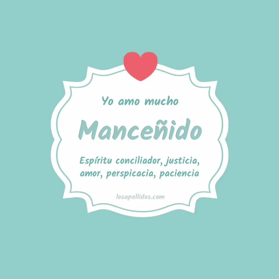 Yo amo mucho Manceñido