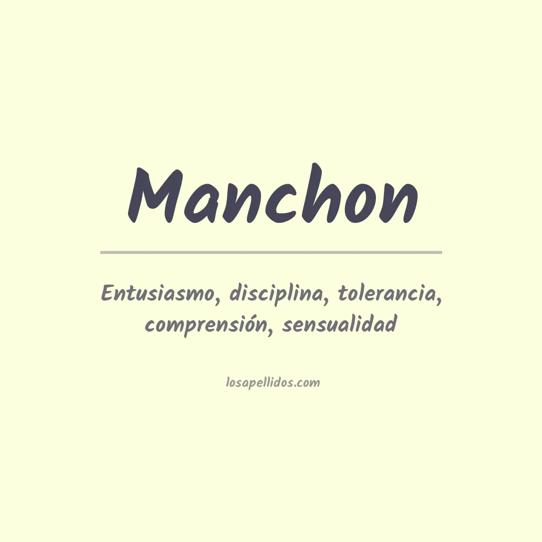 Apellido Manchon