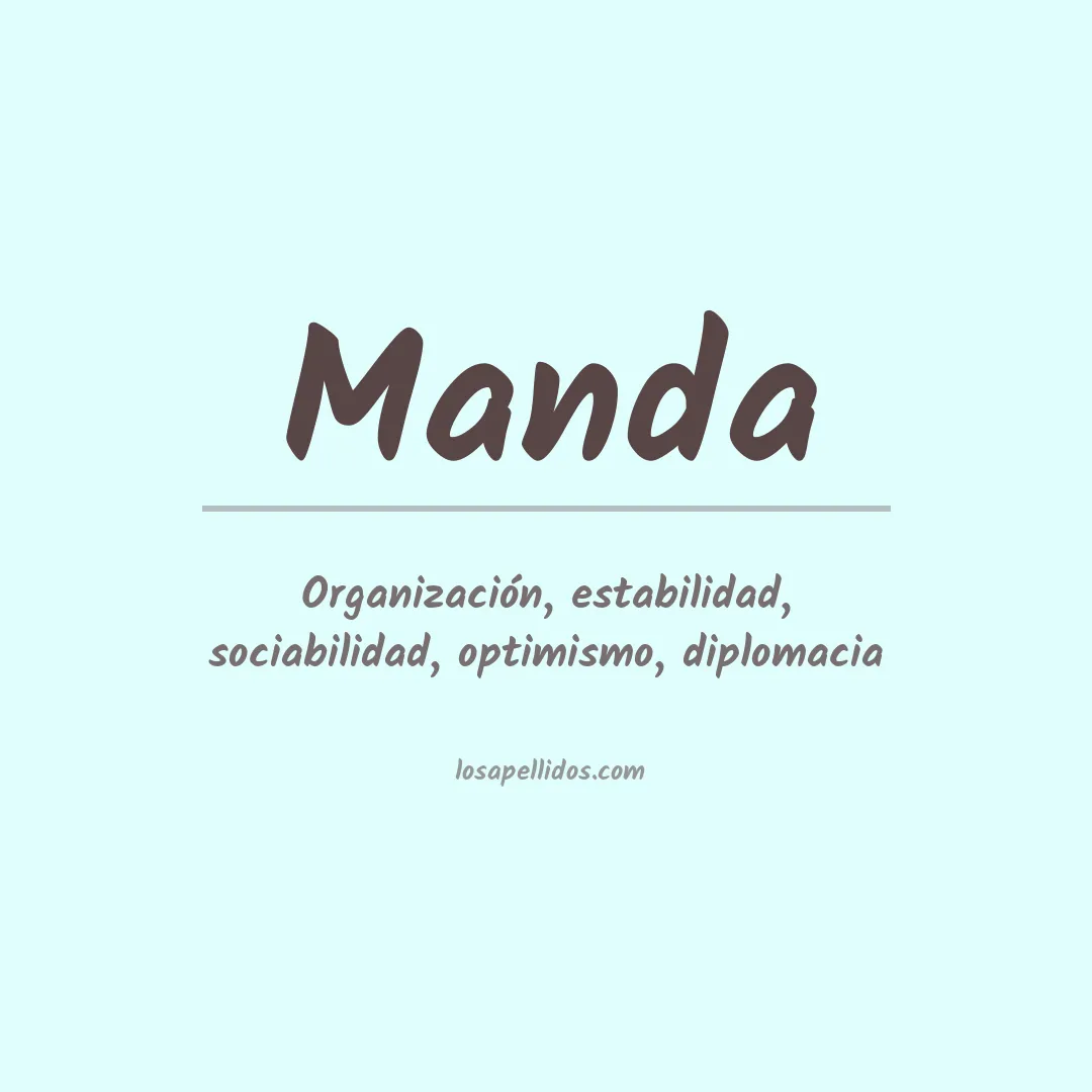 Apellido Manda