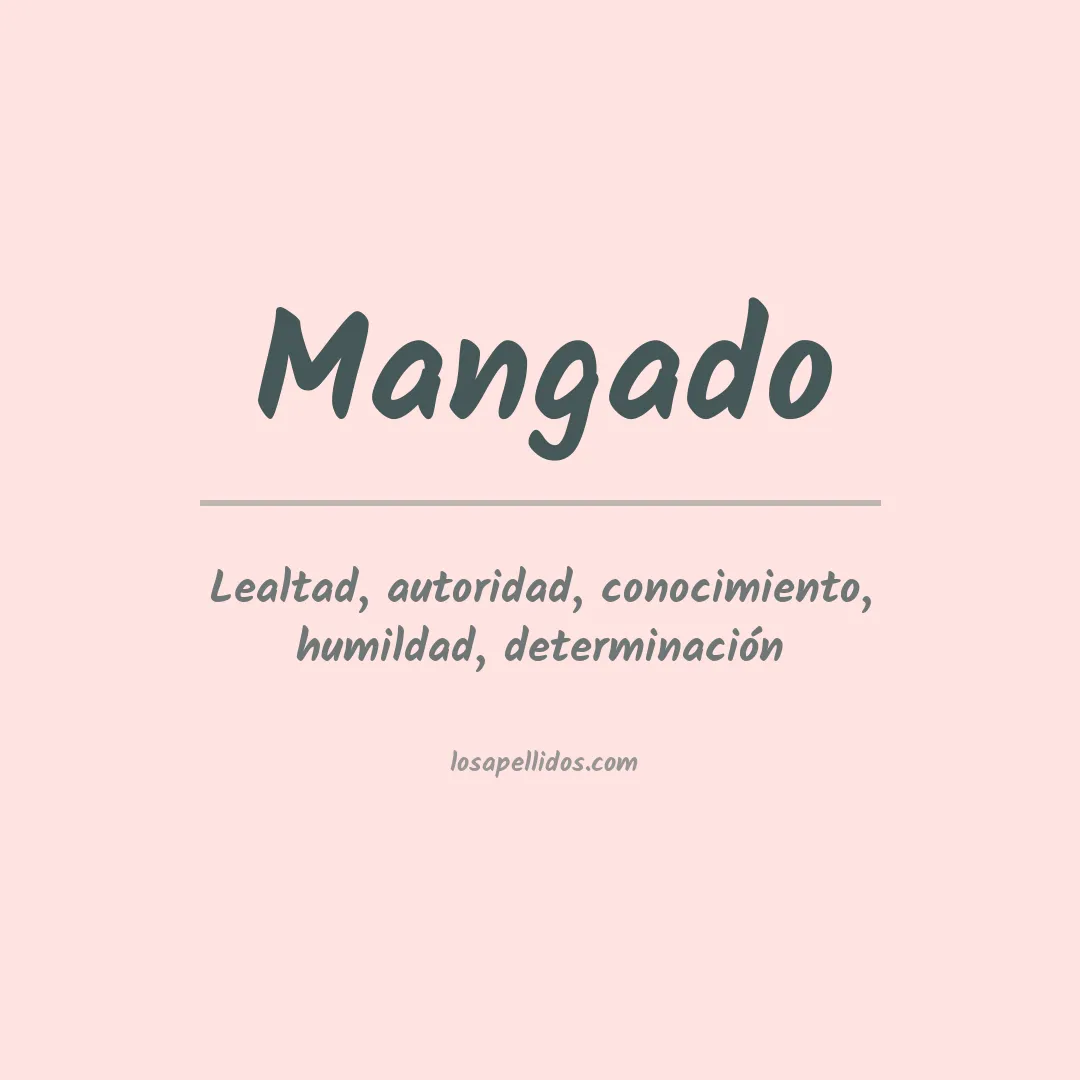 Apellido Mangado
