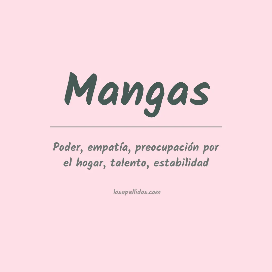 Apellido Mangas