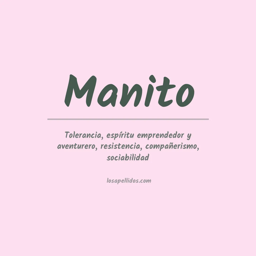 Apellido Manito