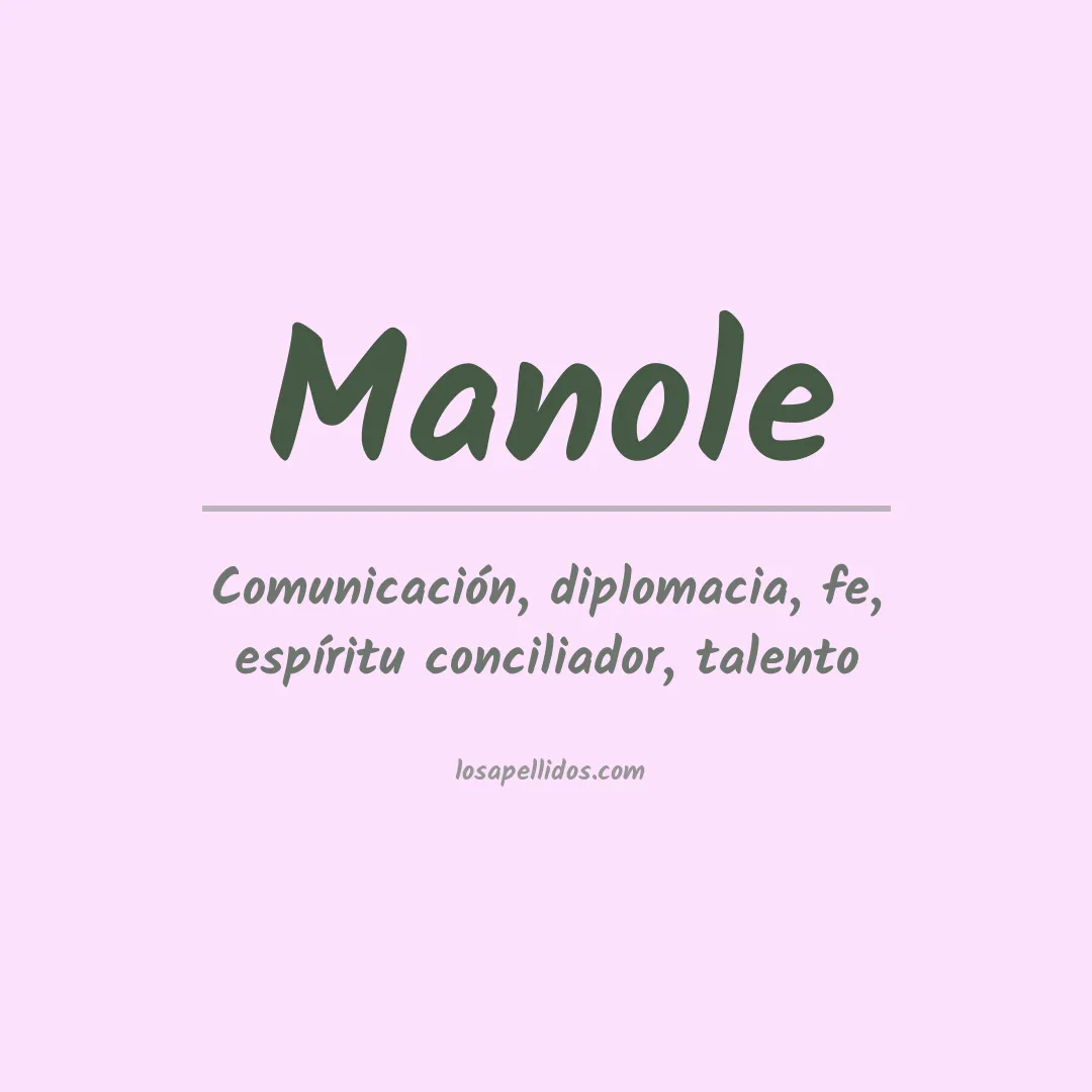 Apellido Manole