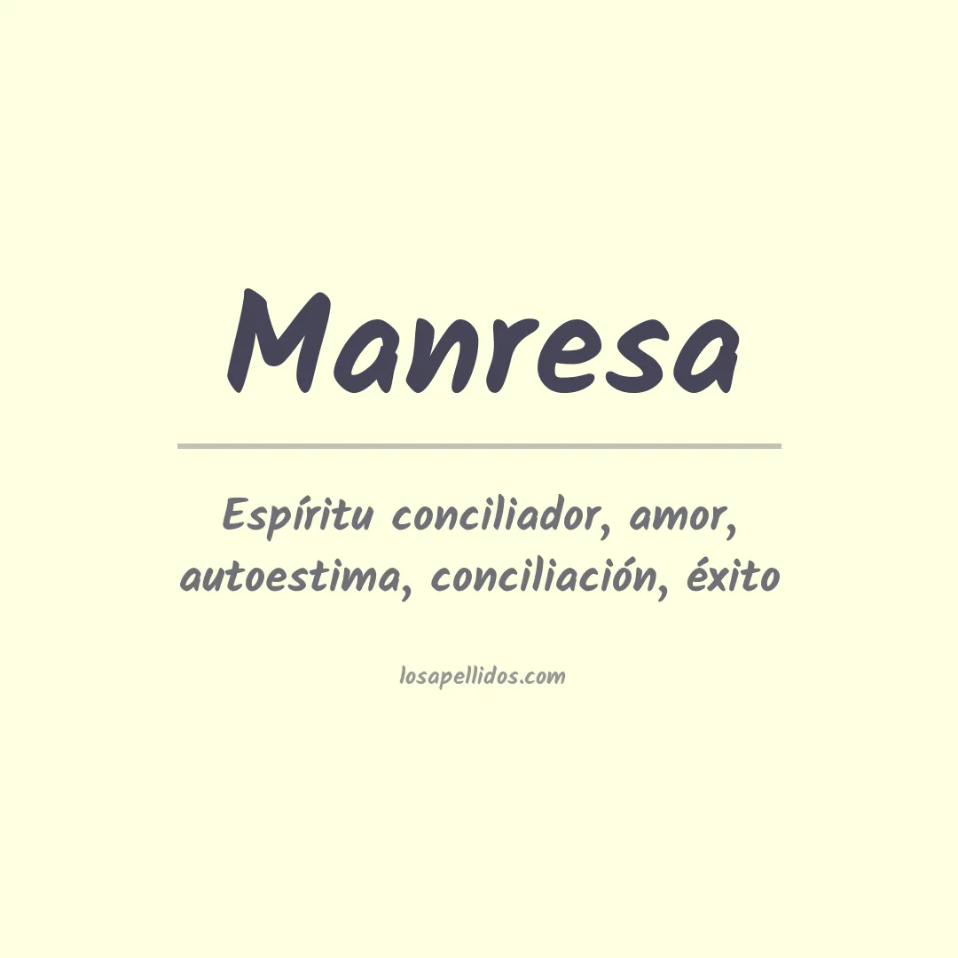 Apellido Manresa