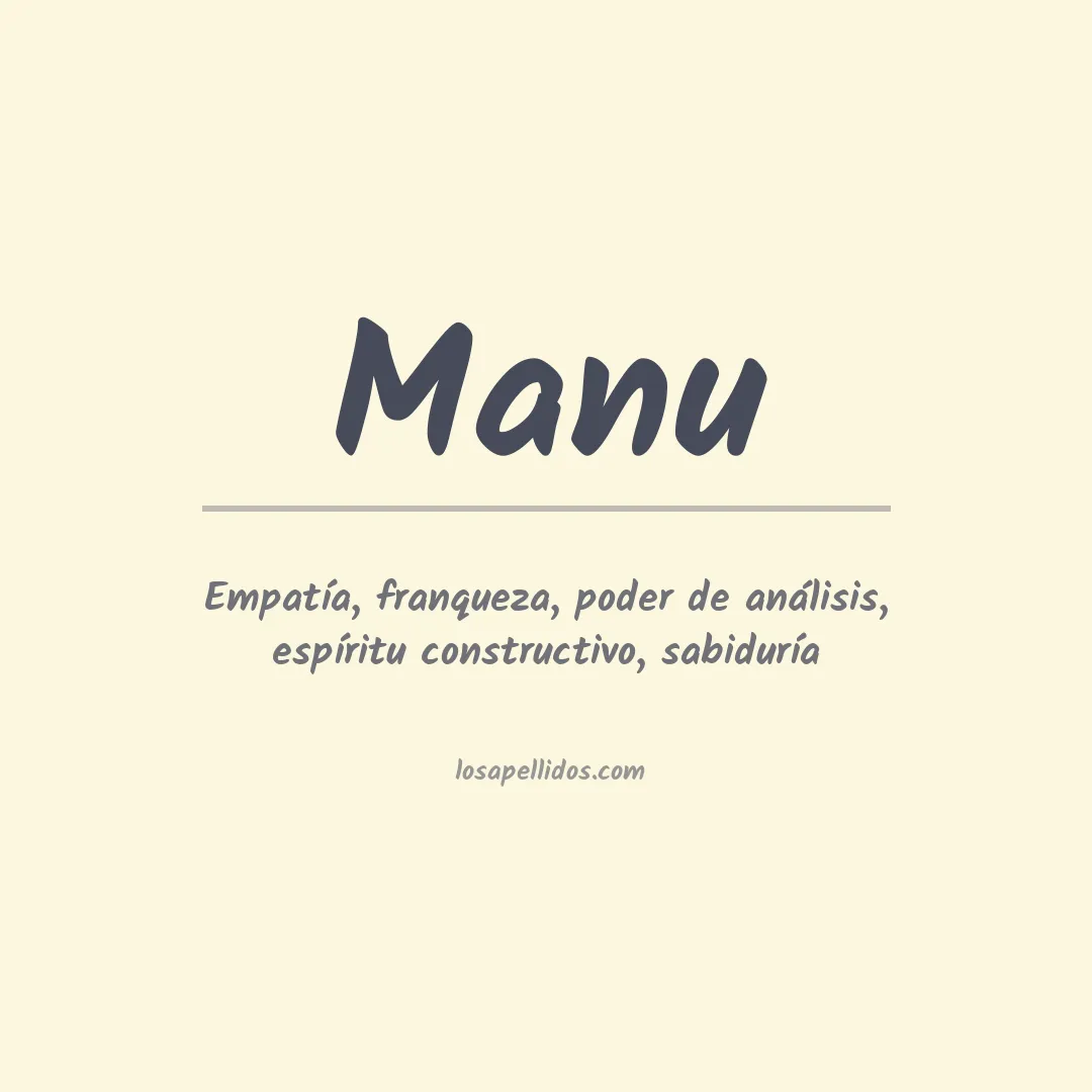 Apellido Manu