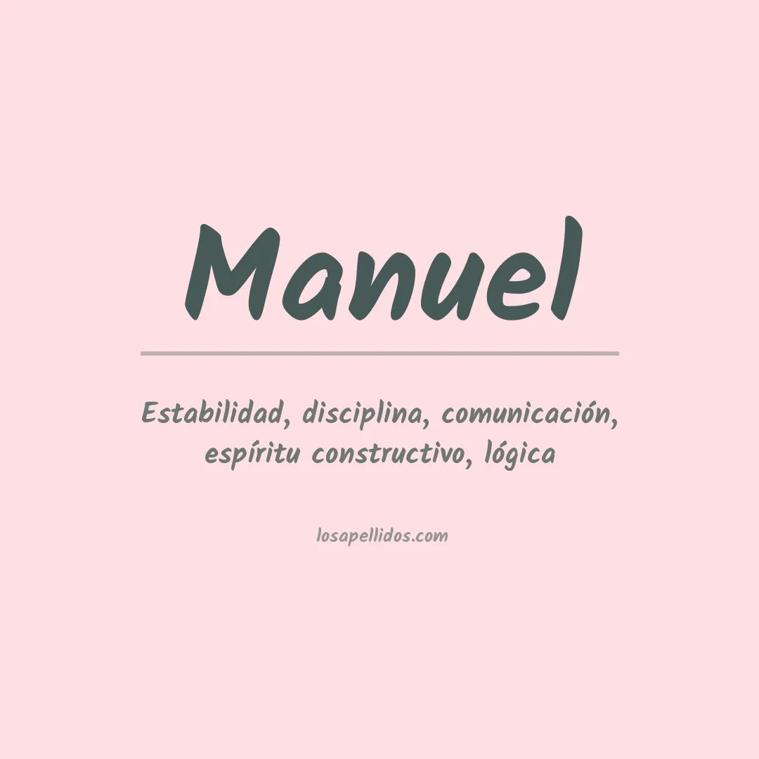 Apellido Manuel