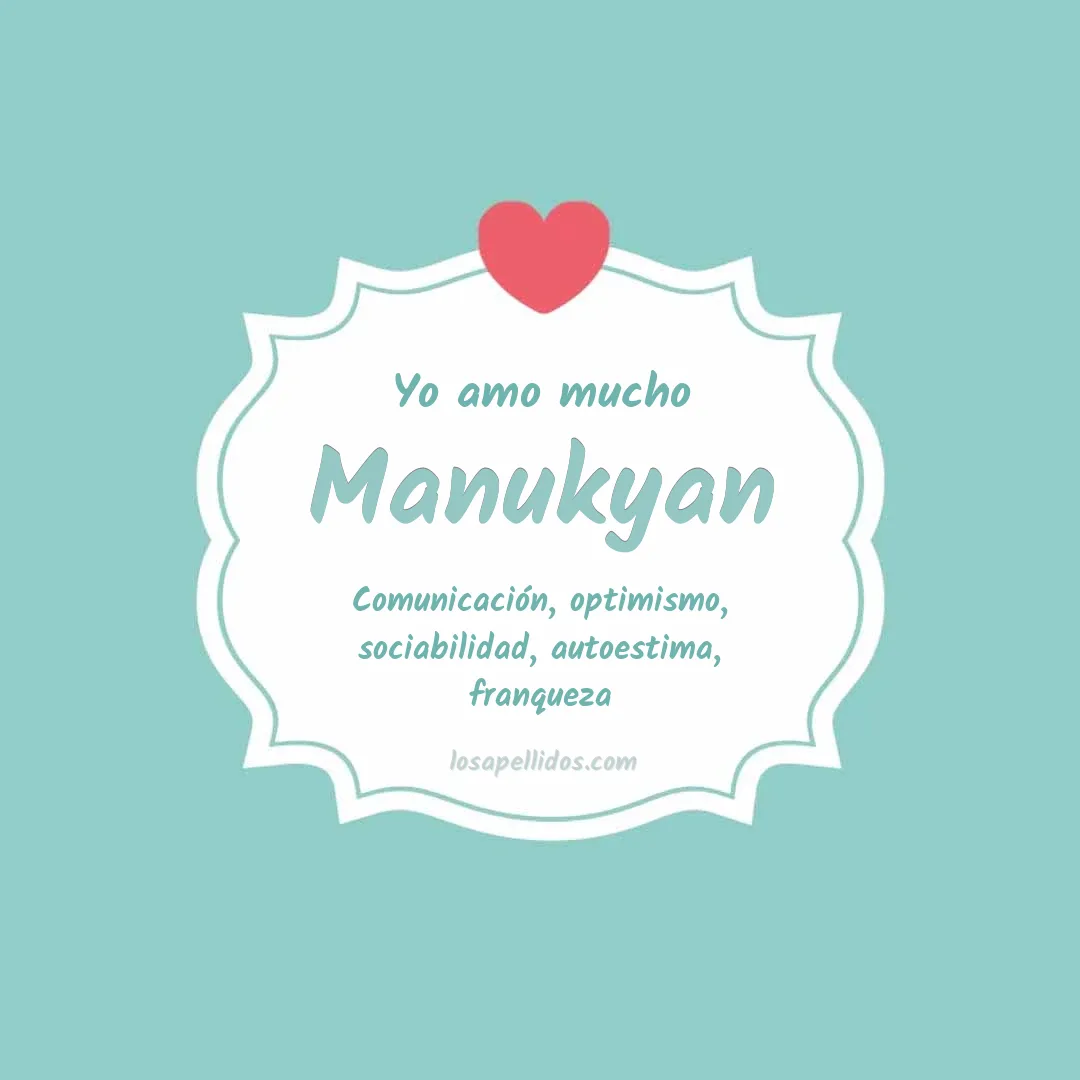 Yo amo mucho Manukyan