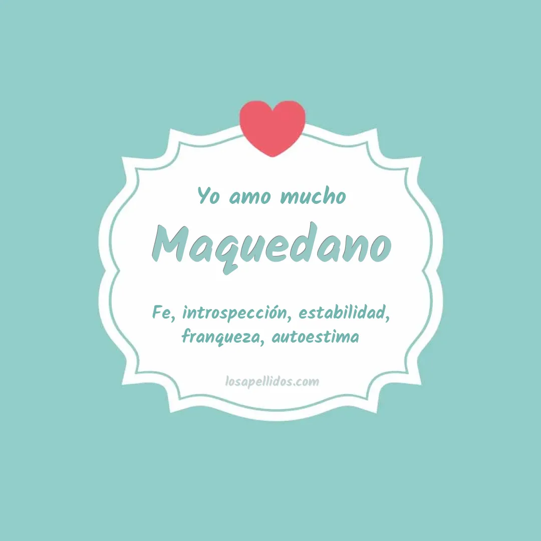 Yo amo mucho Maquedano