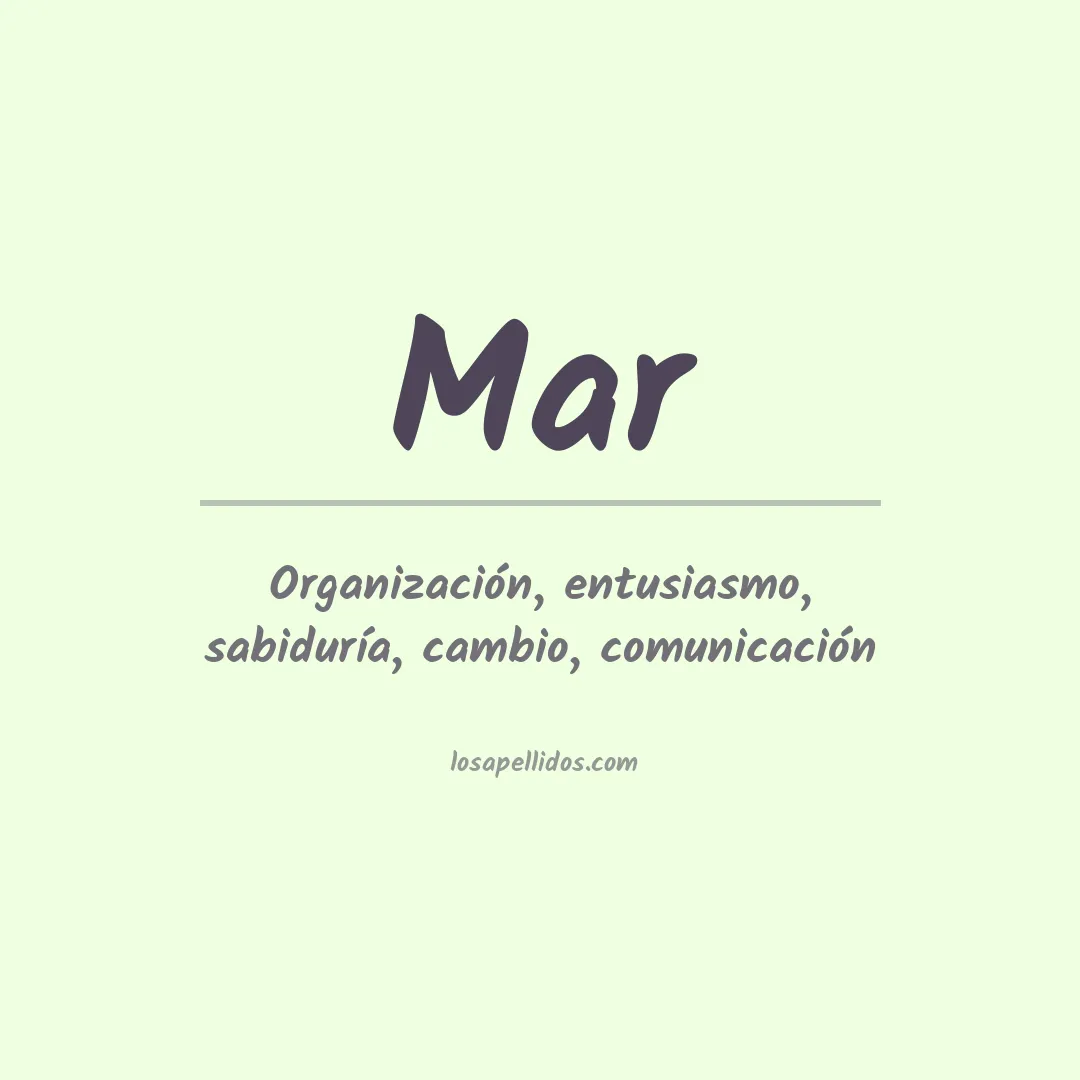 Apellido Mar