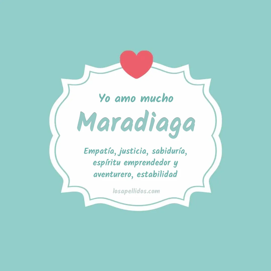 Yo amo mucho Maradiaga