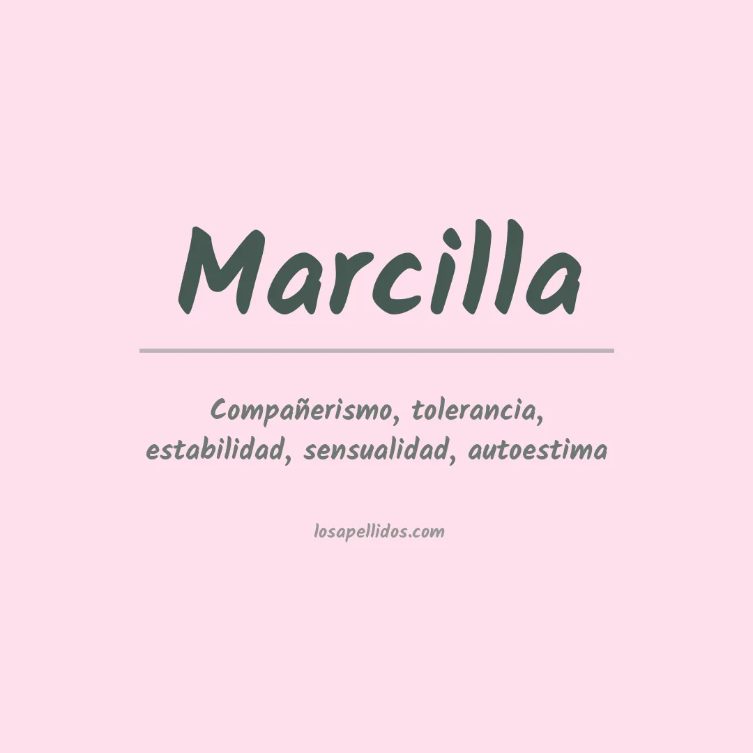 Apellido Marcilla