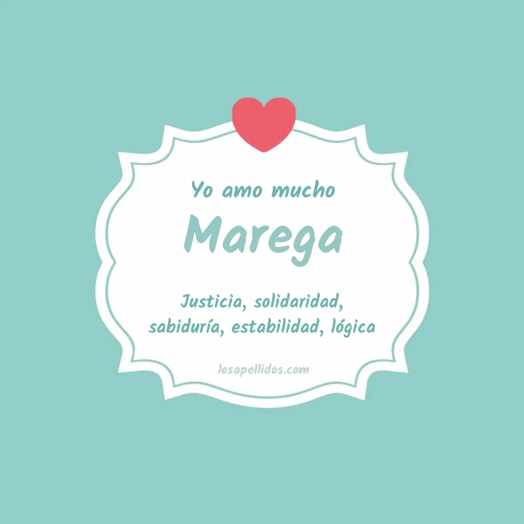 Yo amo mucho Marega