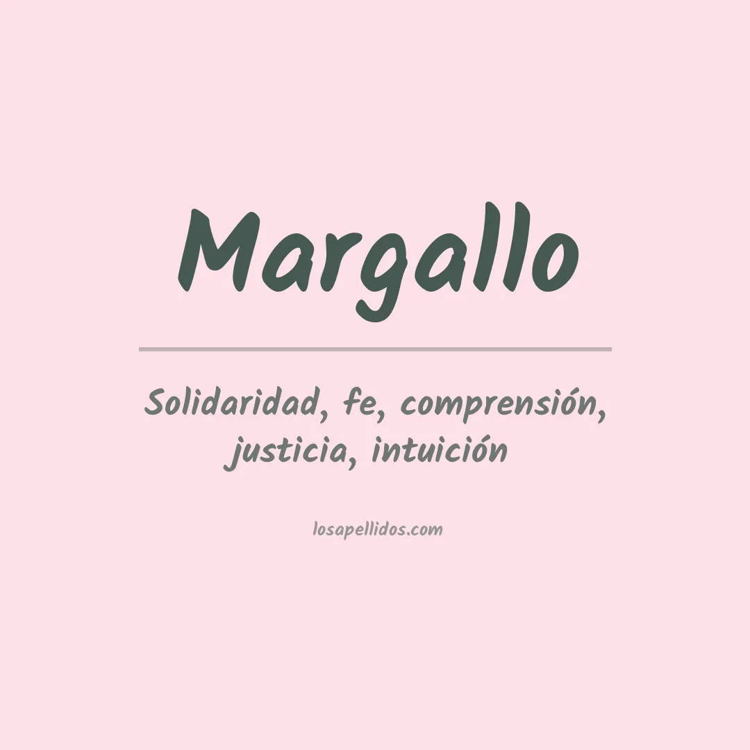 Apellido Margallo
