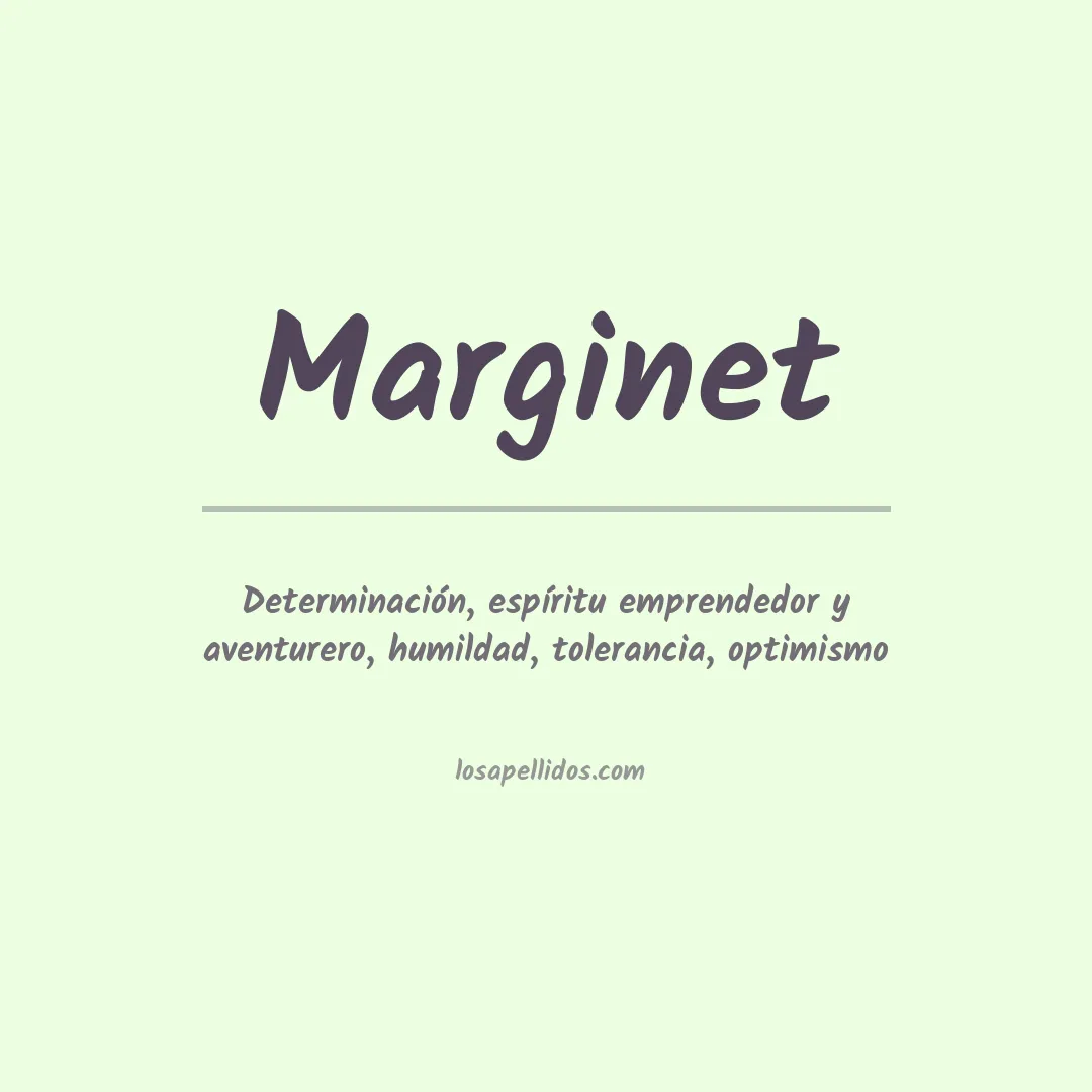 Apellido Marginet