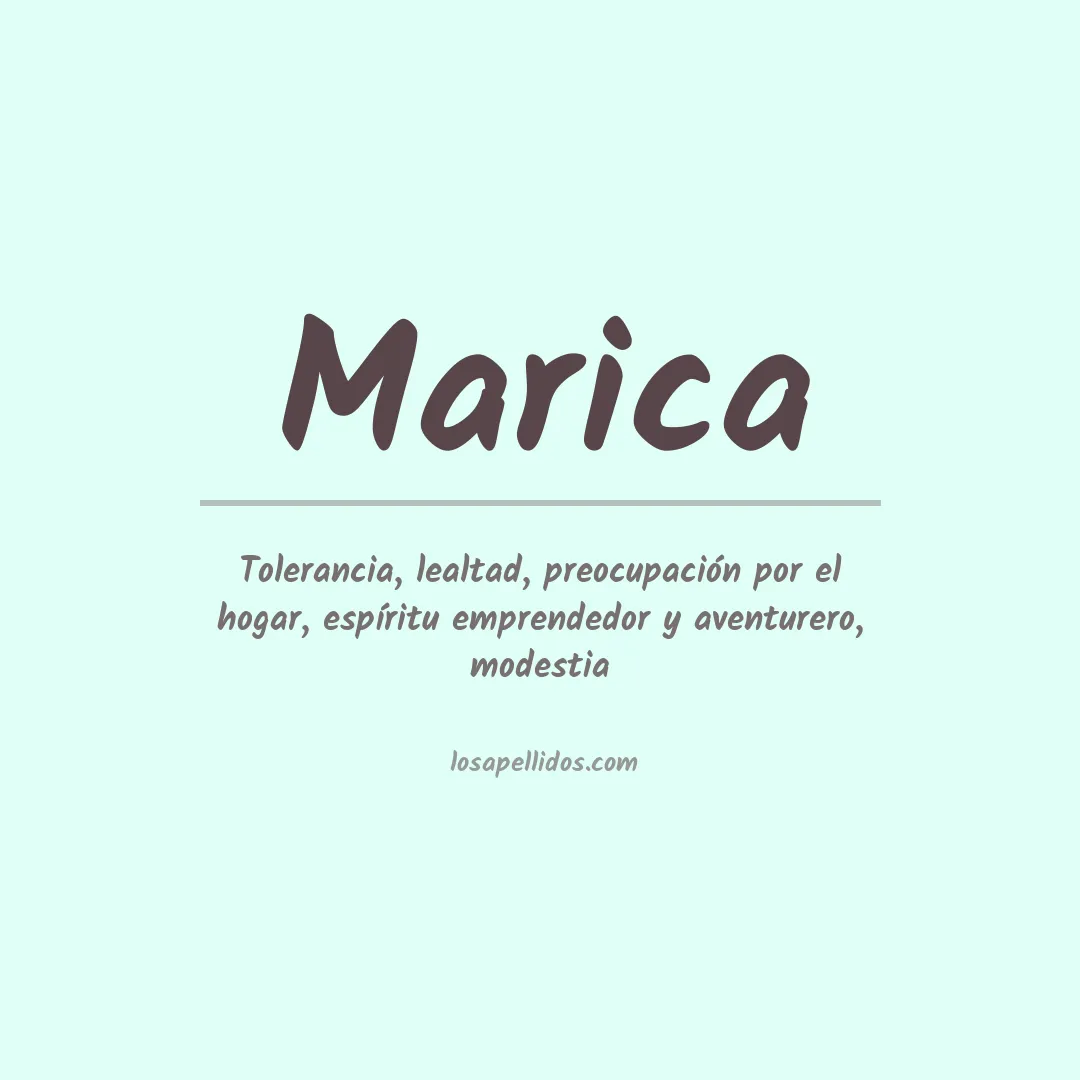 Apellido Marica