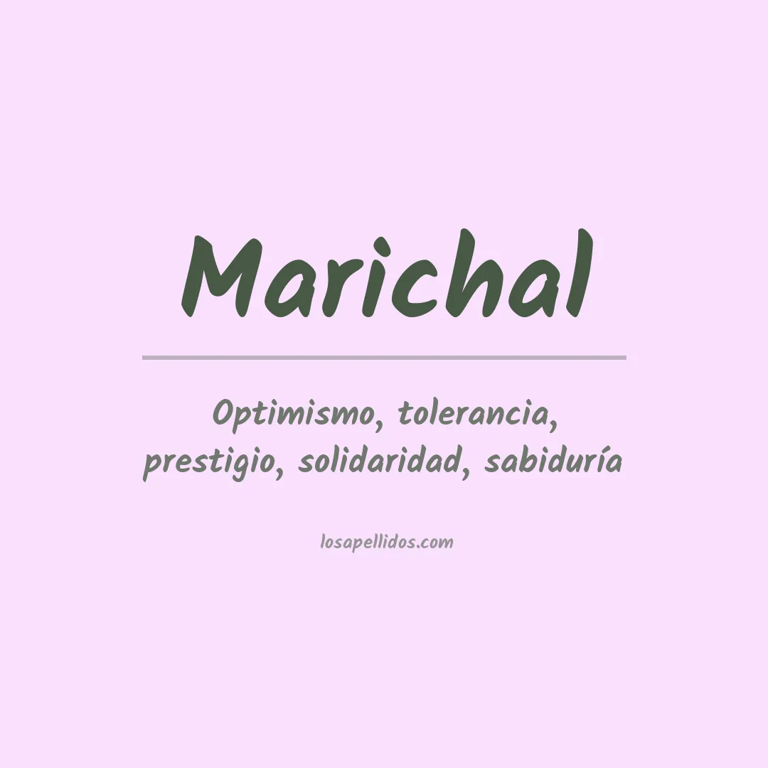Apellido Marichal