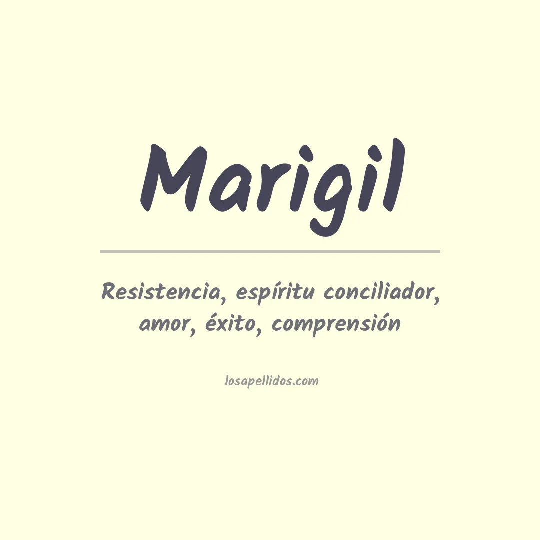 Apellido Marigil