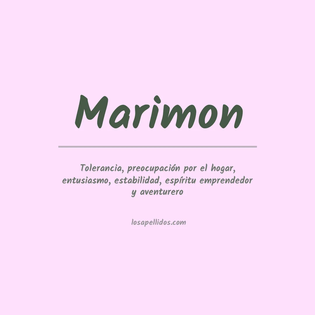 Apellido Marimón
