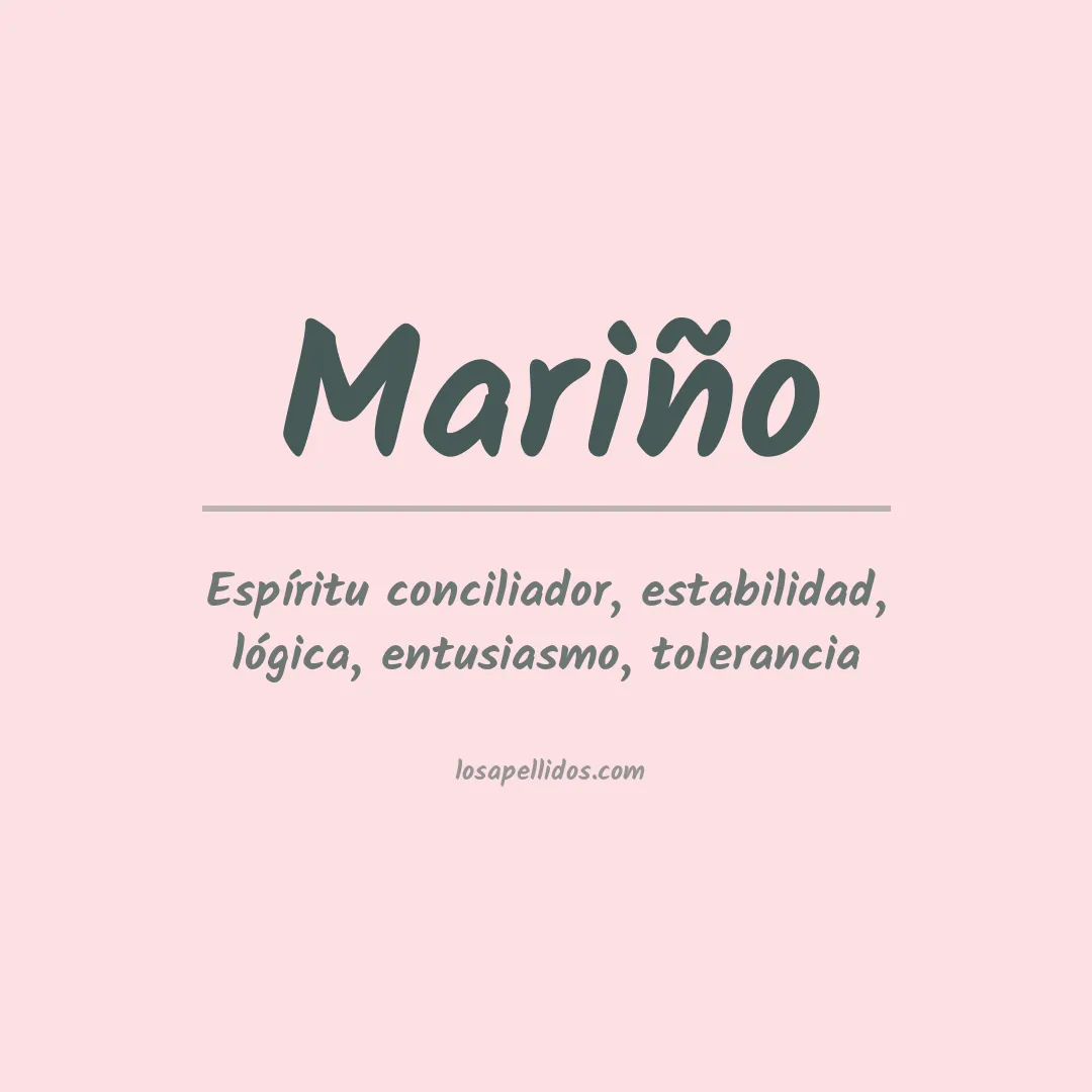 Apellido Mariño