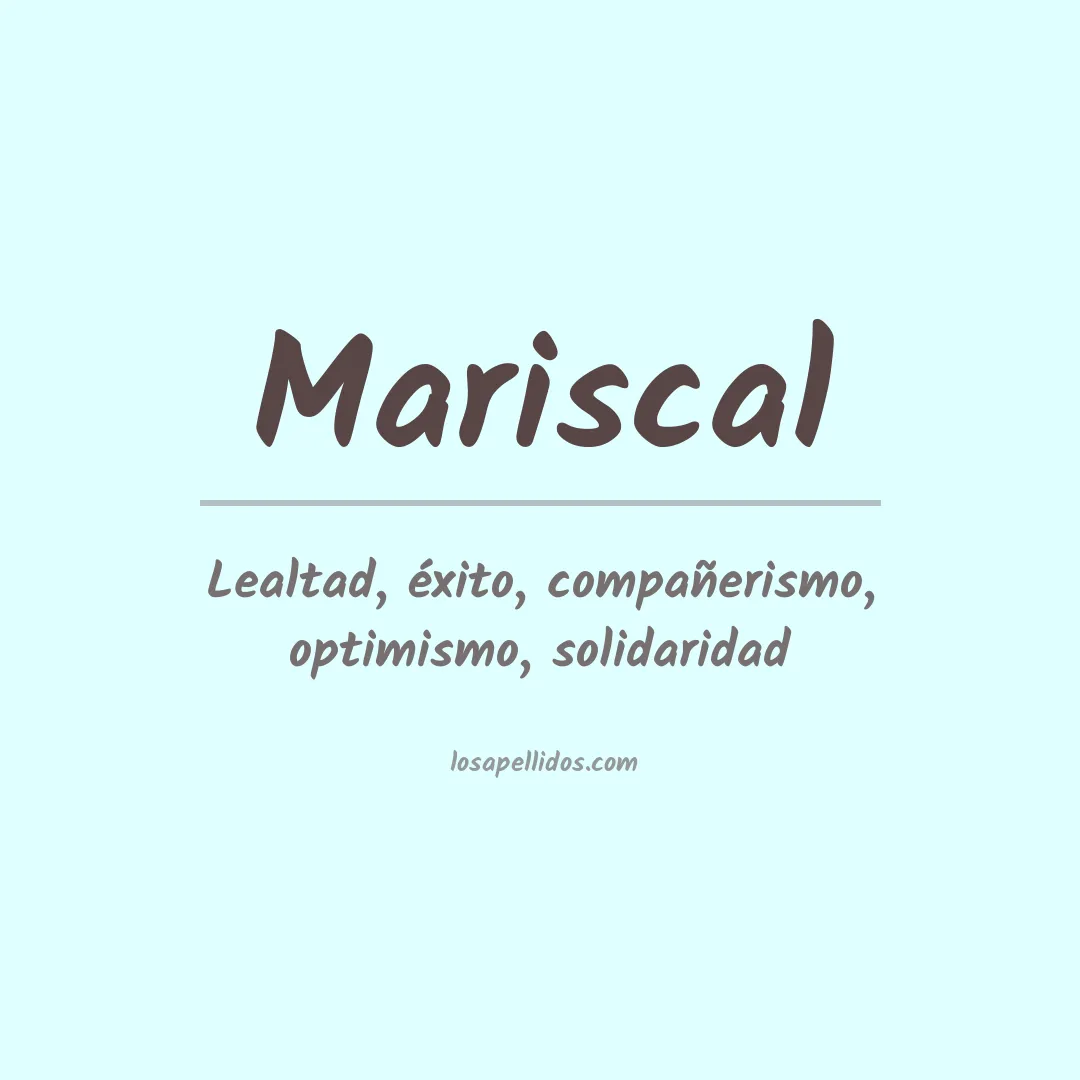 Apellido Mariscal