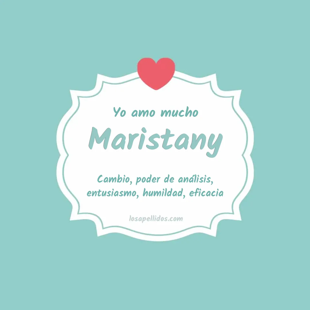 Yo amo mucho Maristany