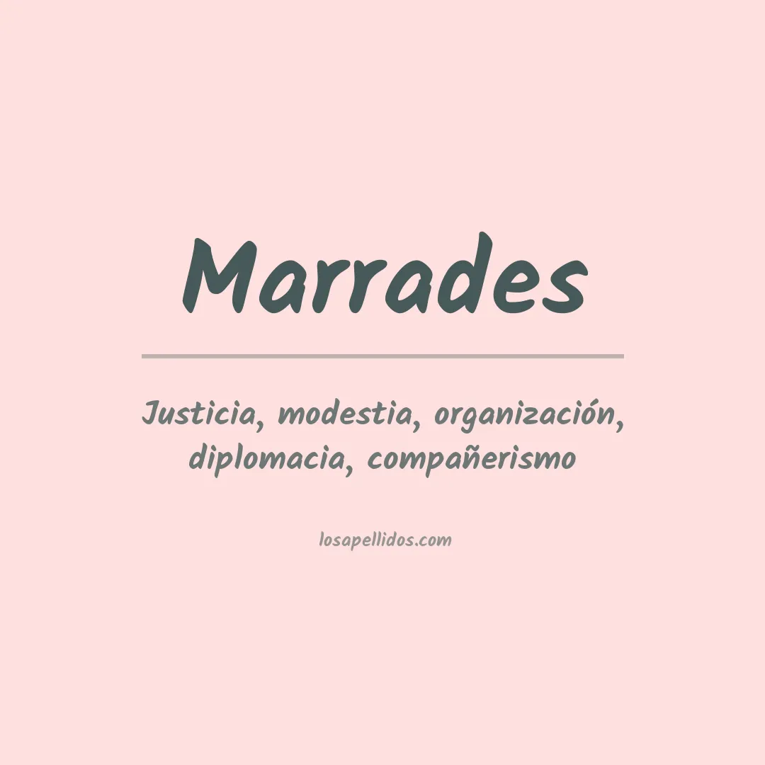 Apellido Marrades