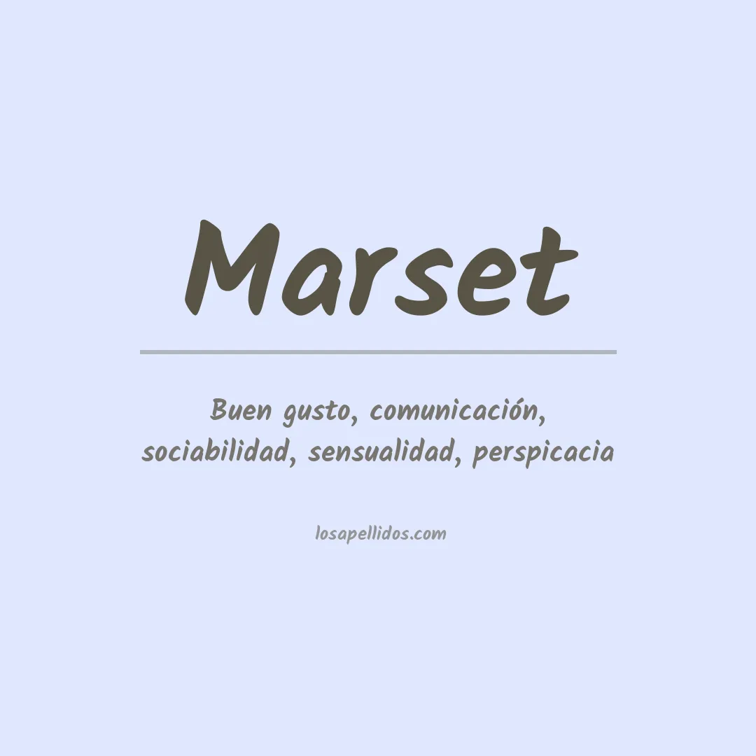 Apellido Marset