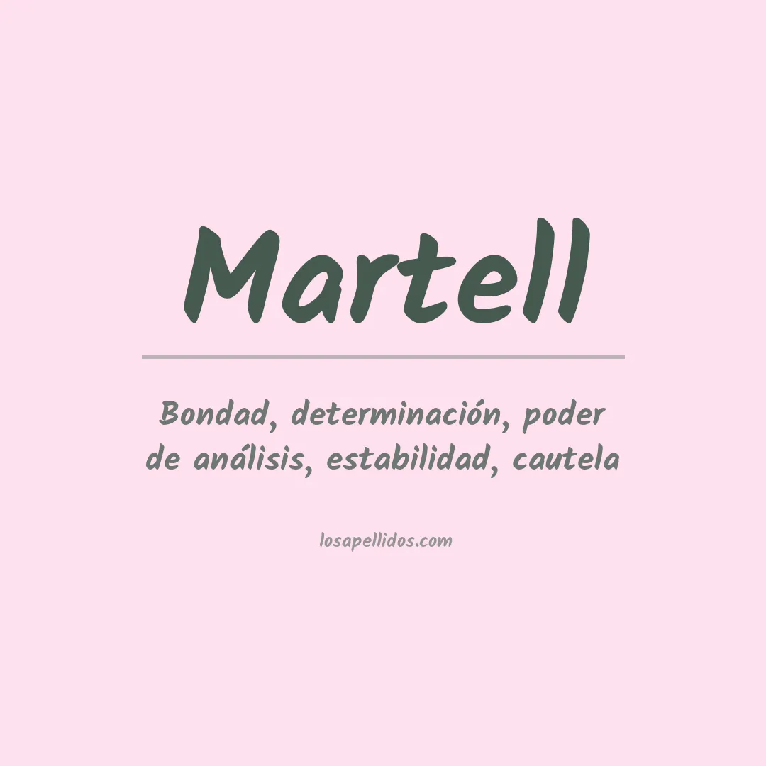 Apellido Martell