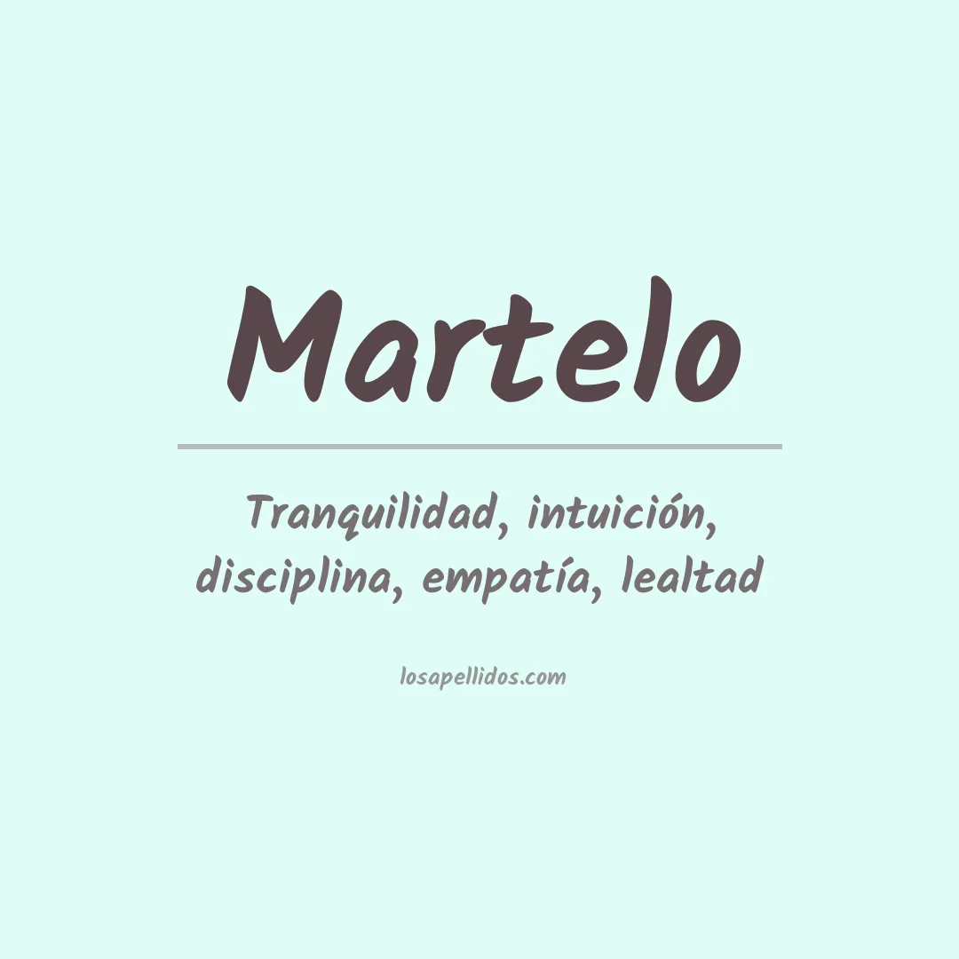 Apellido Martelo