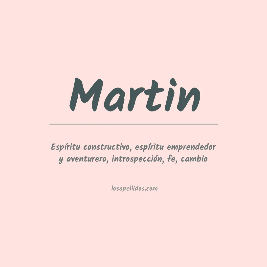 Apellido Martin