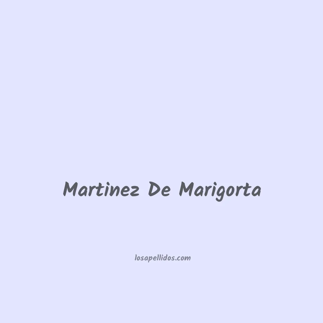 Martinez de marigorta en chino