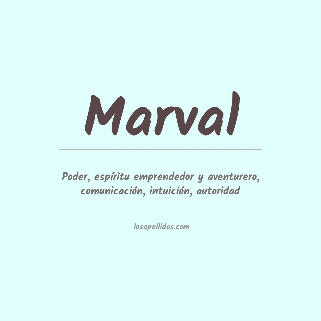 Apellido Marval