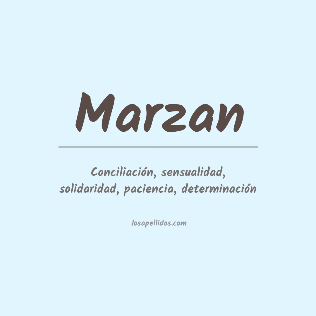 Apellido Marzan