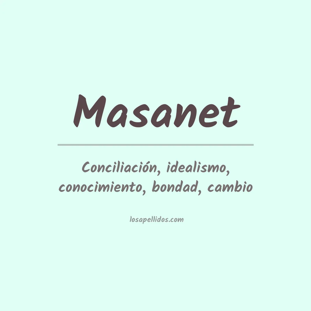 Apellido Masanet