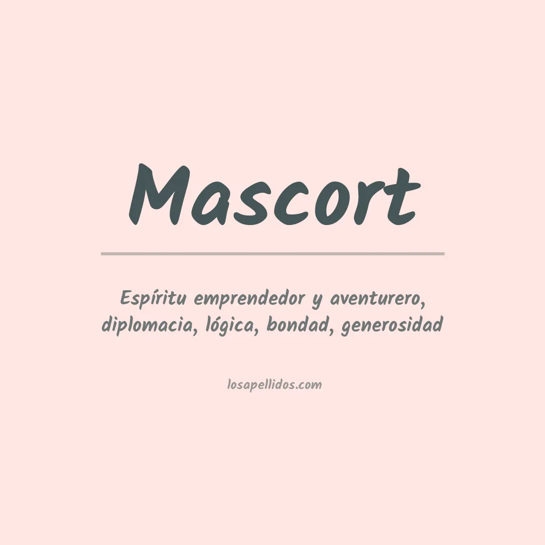 Apellido Mascort