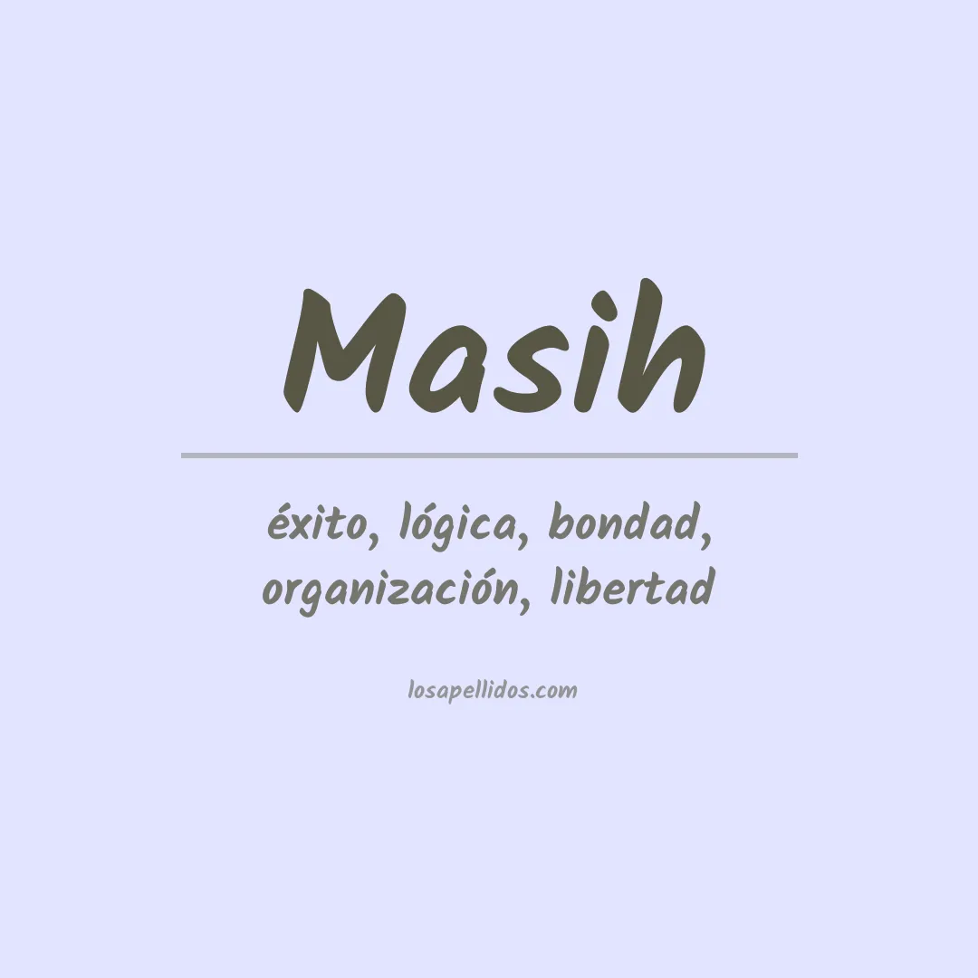 Apellido Masih