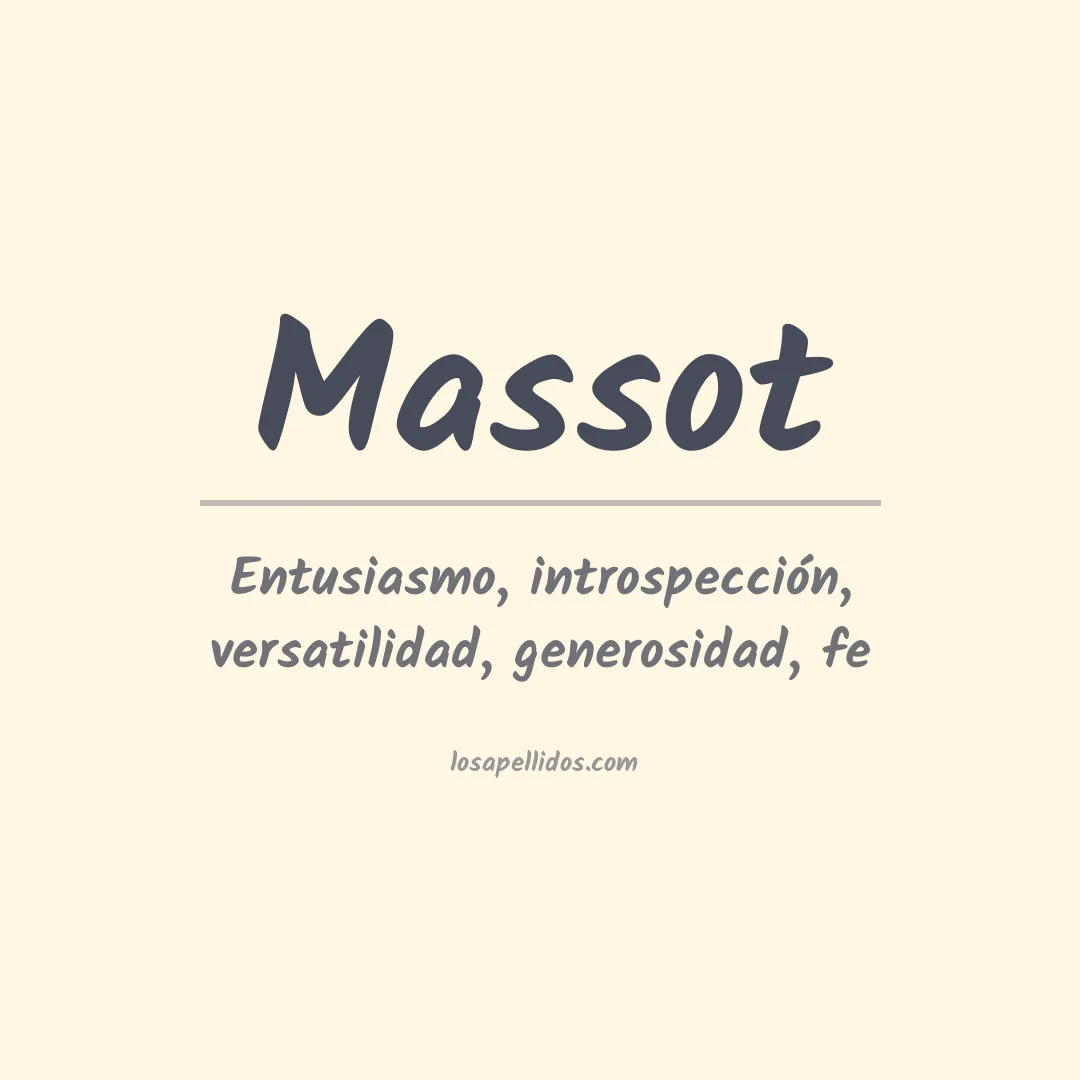 Apellido Massot