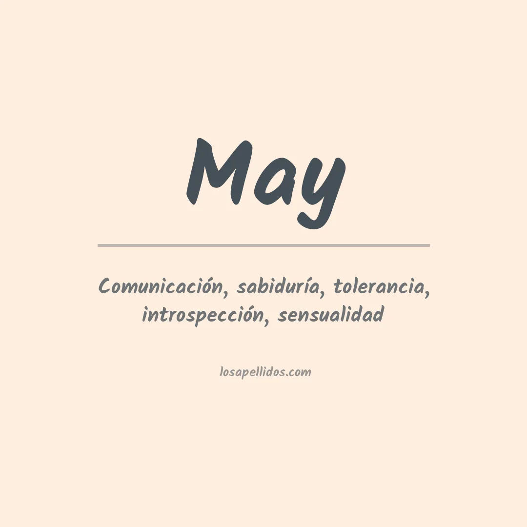 Apellido May