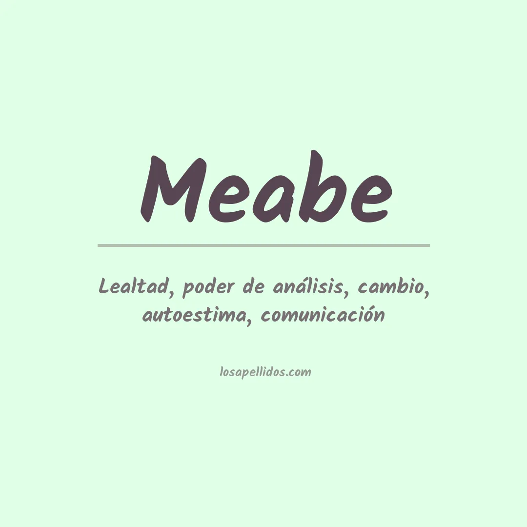Apellido Meabe