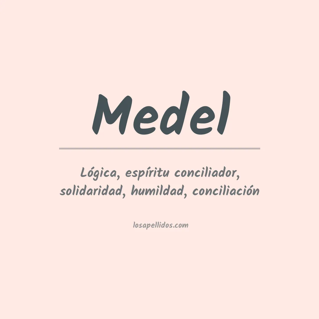 Apellido Medel