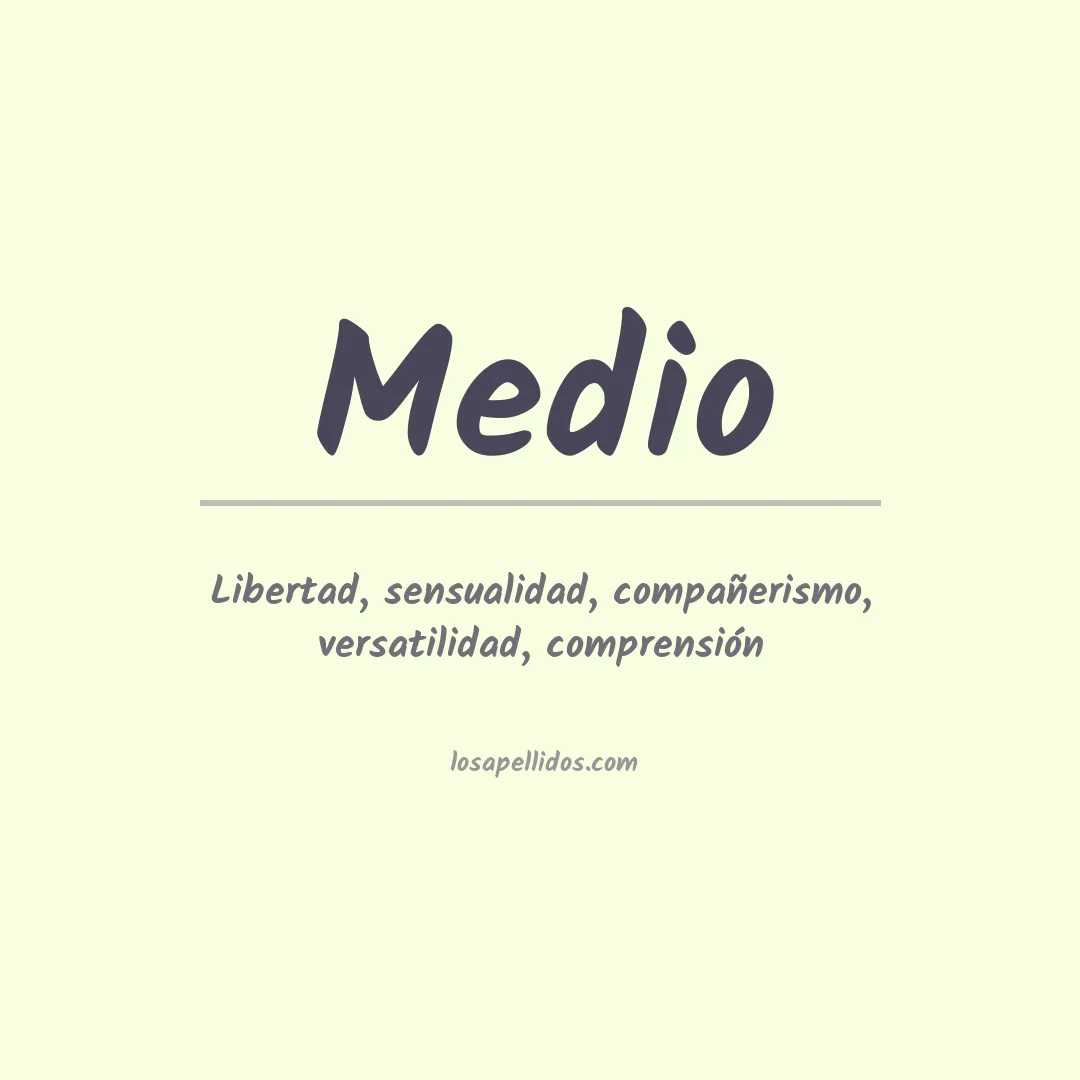Apellido Medio