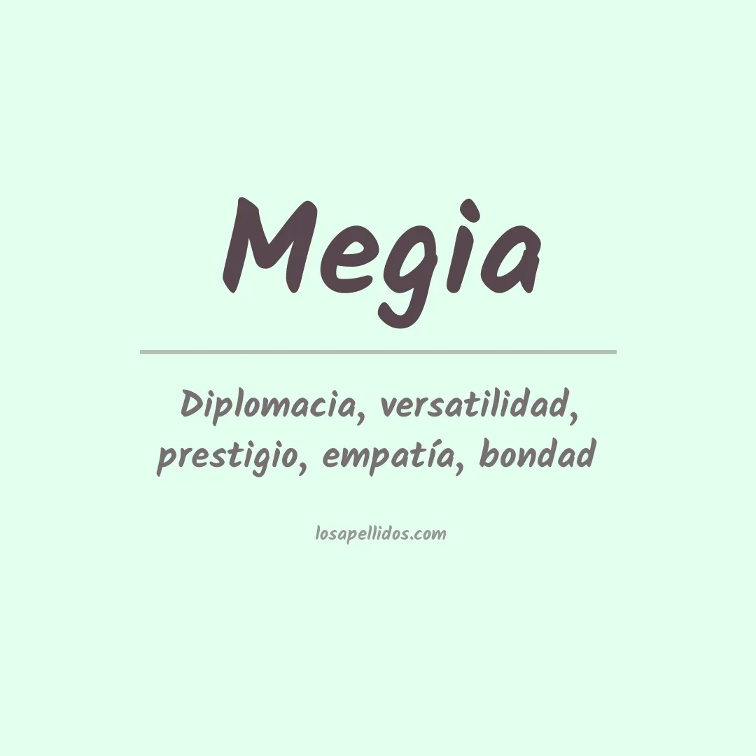 Apellido Megía