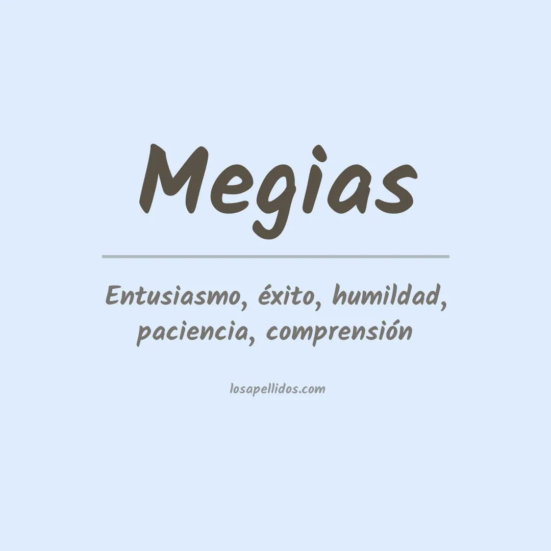 Apellido Megias